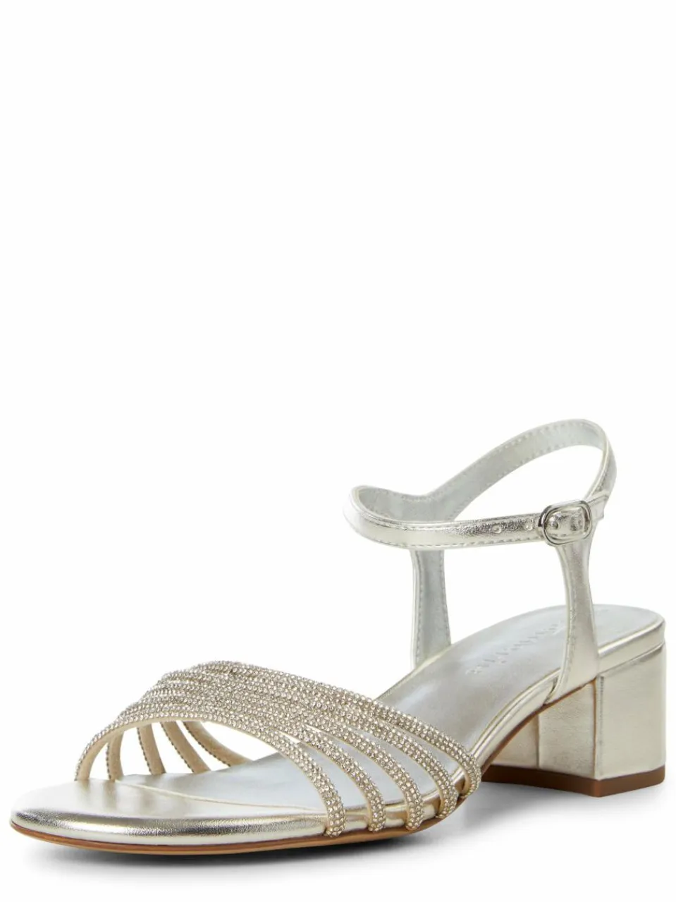 Tamaris Sandalen & Sandaletten<Damen Sandalette silber uni