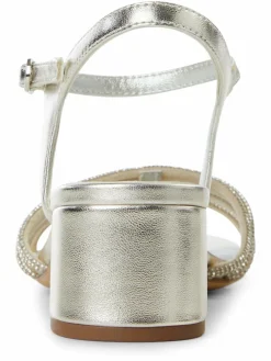 Tamaris Sandalen & Sandaletten<Damen Sandalette silber uni