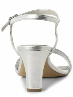 Tamaris Pumps|Sandalen & Sandaletten<Damen Sandaletten silber uni