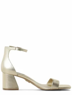 Steve Madden Sandalen & Sandaletten<Damen Sandaletten aus Leder - Epix gold uni