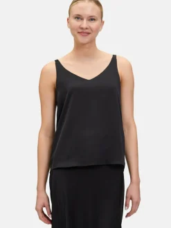 Damen Vera Mont Blusen>Damen Satin-Bluse