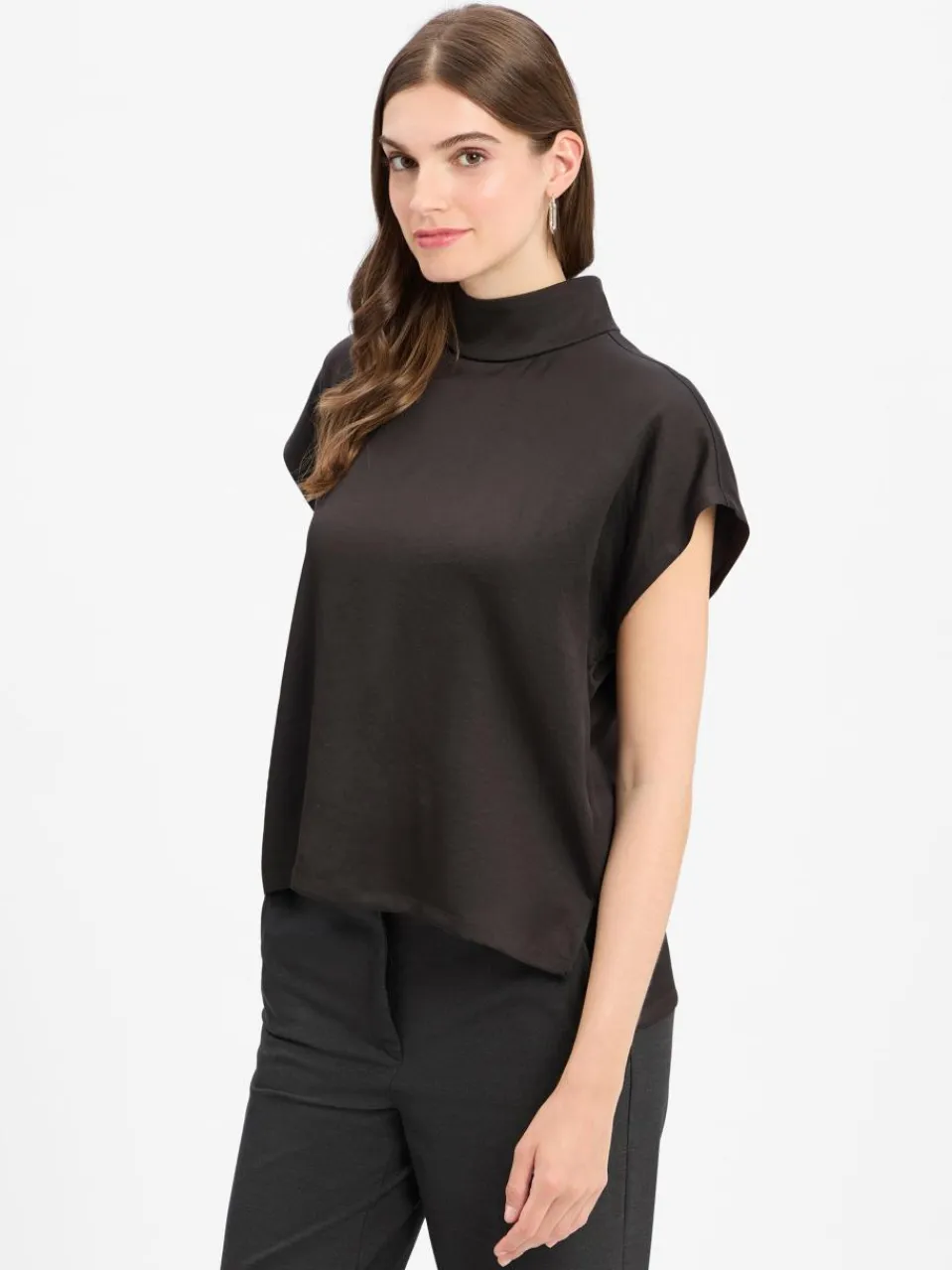 Drykorn Blusen<Damen Satinbluse - Alaria schoko uni