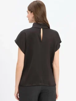 Drykorn Blusen<Damen Satinbluse - Alaria schoko uni