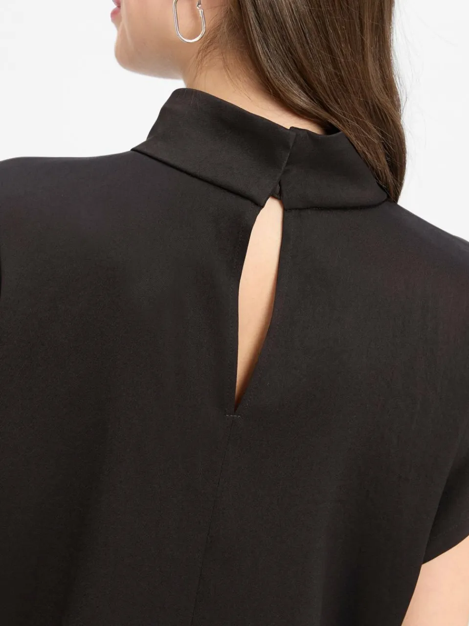 Drykorn Blusen<Damen Satinbluse - Alaria schoko uni