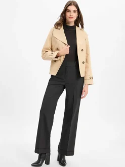 Drykorn Blusen<Damen Satinbluse - Alaria schoko uni