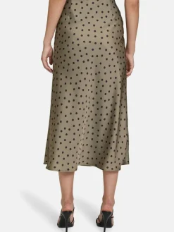 Vera Mont Röcke<Damen Satinrock mehrfarbig gemustert