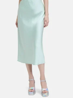 Damen Cartoon Röcke>Damen Satinrock