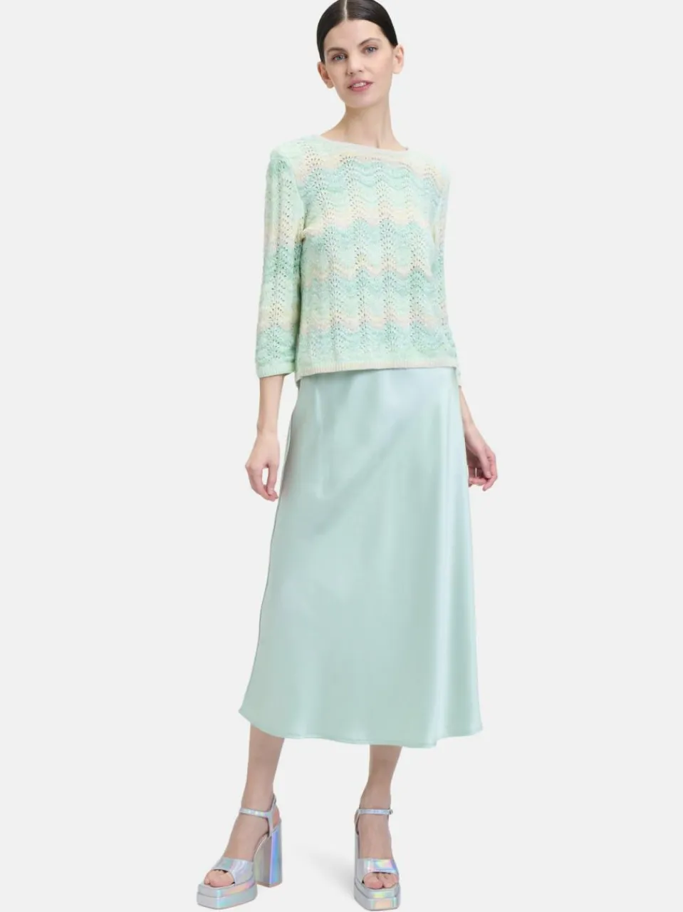 Damen Cartoon Röcke>Damen Satinrock