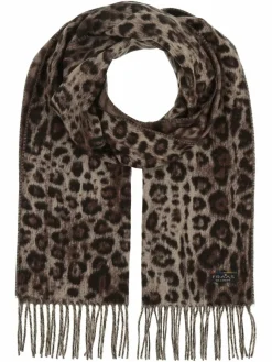 Fraas Schals & Tücher<Damen Schal schoko gemustert