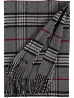 Fraas Schals & Tücher<Damen Schal grau kariert