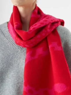 Codello Schals & Tücher<Damen Schal rot bedruckt