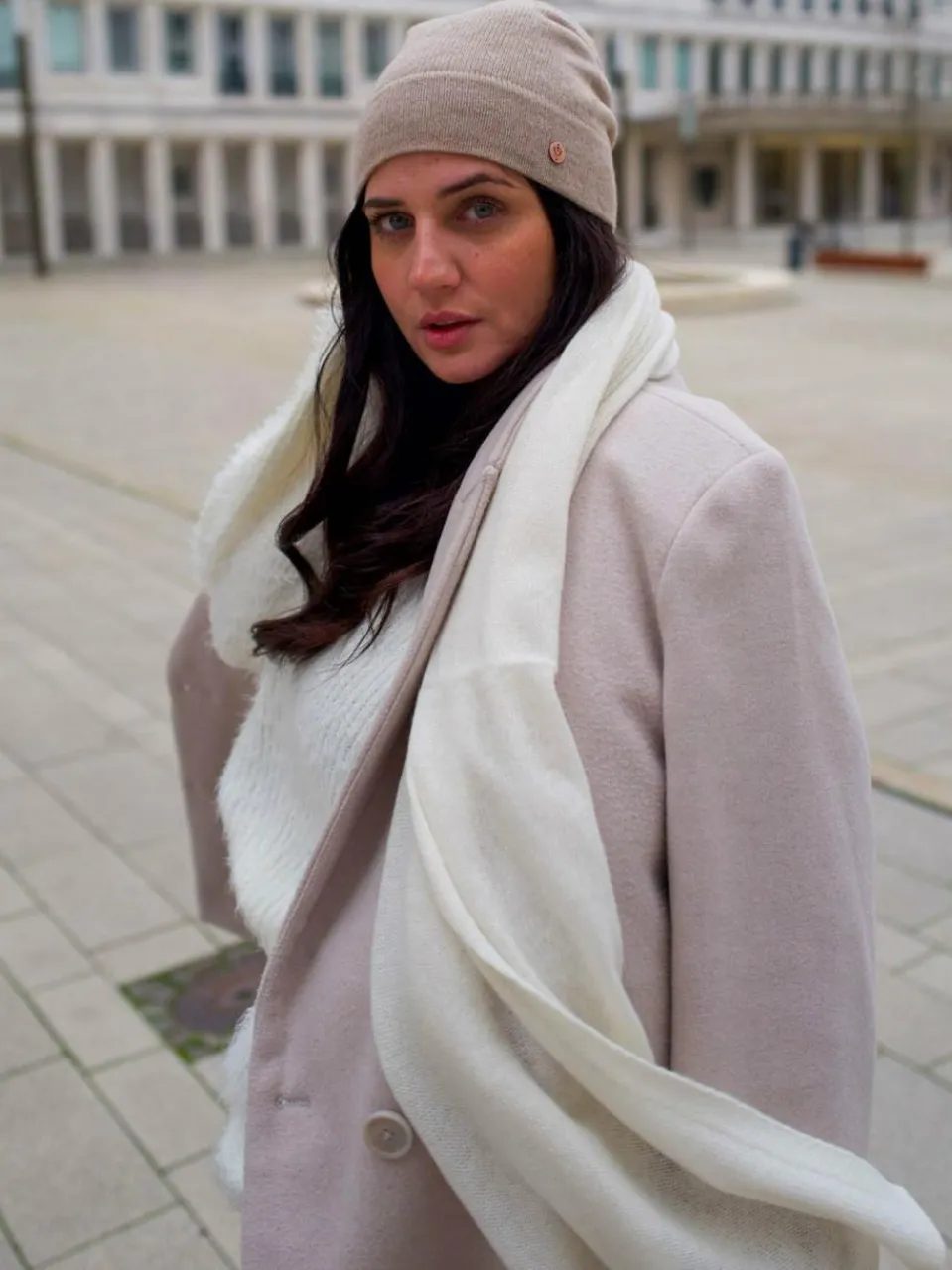 Fraas Schals & Tücher<Damen Schal beige uni