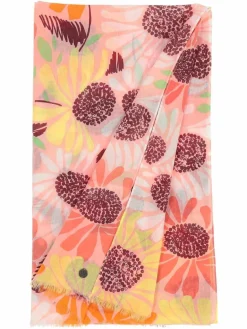 Fraas Schals & Tücher<Damen Schal rosa gemustert