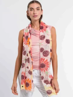 Fraas Schals & Tücher<Damen Schal rosa gemustert