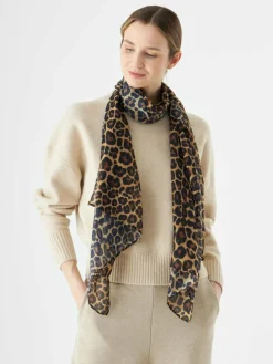 Codello Schals & Tücher<Damen Schal braun bedruckt