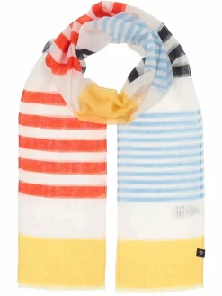 Fraas Schals & Tücher<Damen Schal blau gestreift