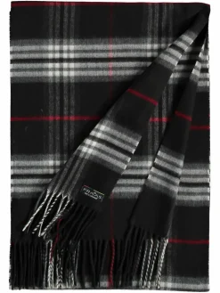 Fraas Schals & Tücher<Damen Schal schwarz kariert