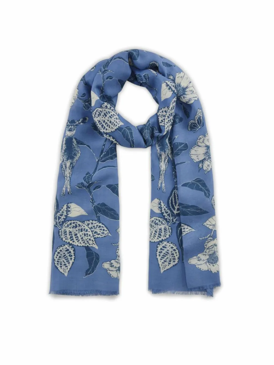 Codello Schals & Tücher<Damen Schal blau bedruckt