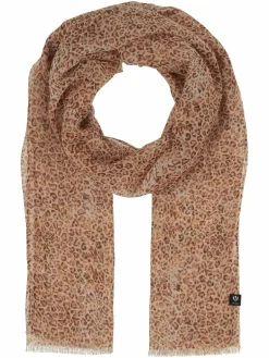 Fraas Schals & Tücher<Damen Schal camel gemustert