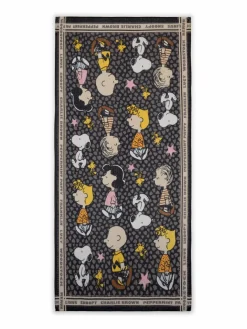 Codello Schals & Tücher<Damen Schal - PEANUTS schwarz bedruckt