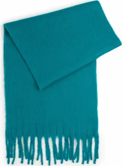 american vintage Schals & Tücher<Damen Schal - Zinaco türkis uni