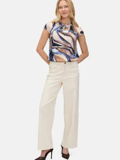 Betty & Co Blusen<Damen Schlupfbluse mehrfarbig gemustert