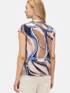 Betty & Co Blusen<Damen Schlupfbluse mehrfarbig gemustert