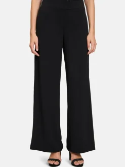 Vera Mont Hosen<Damen Schlupfhose schwarz uni