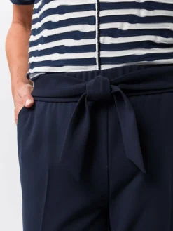 Frank Walder Hosen<Damen Schlupfhose MIA marine blau uni