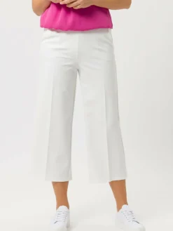 Frank Walder Hosen<Damen Schlupfhose MIA ecru weiß uni