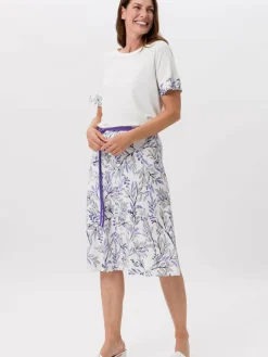 Frank Walder Röcke<Damen Schlupfrock mehrfarbig gemustert