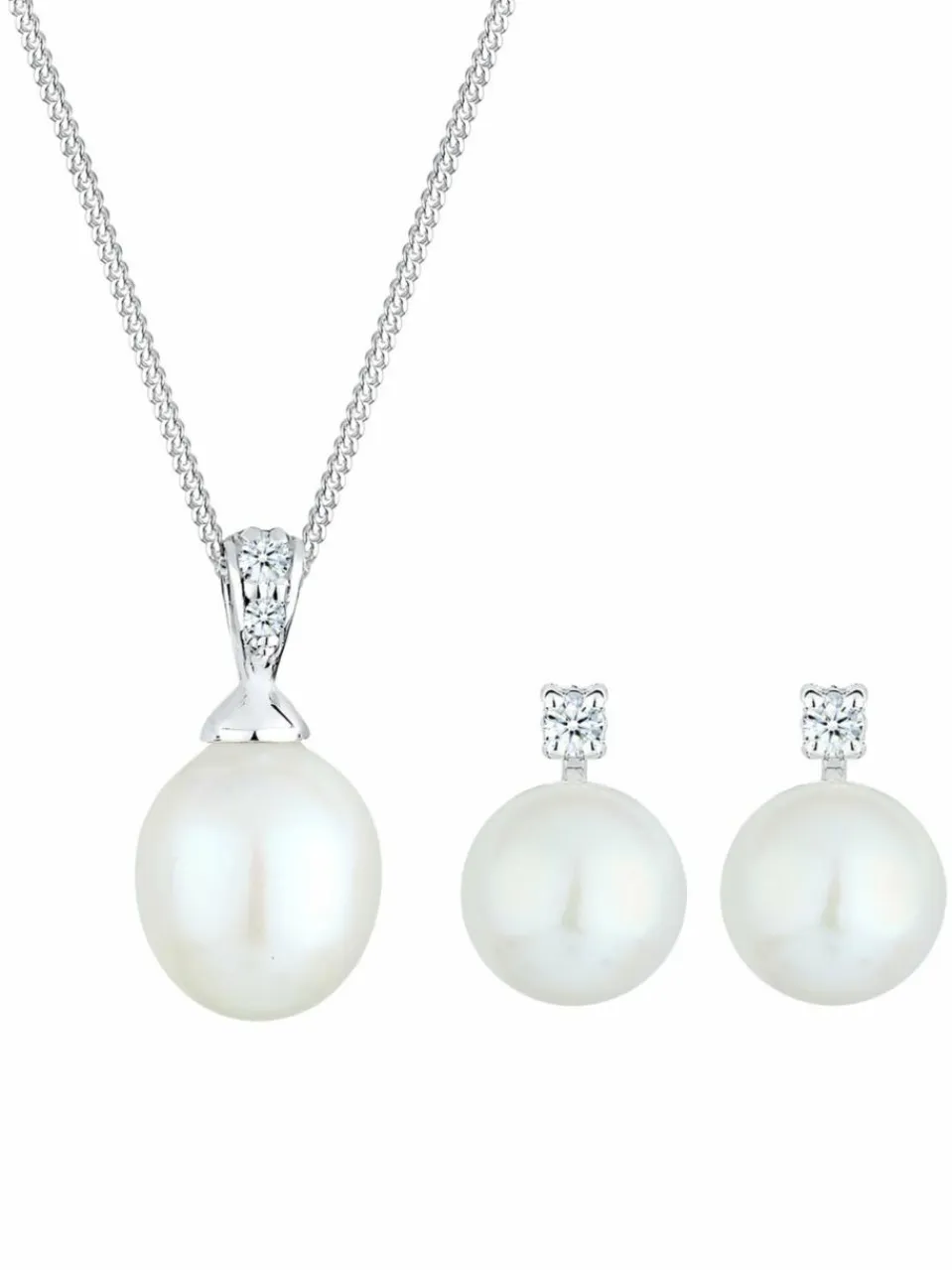 Elli Diamonds Schmuck<Damen Schmuckset silber uni