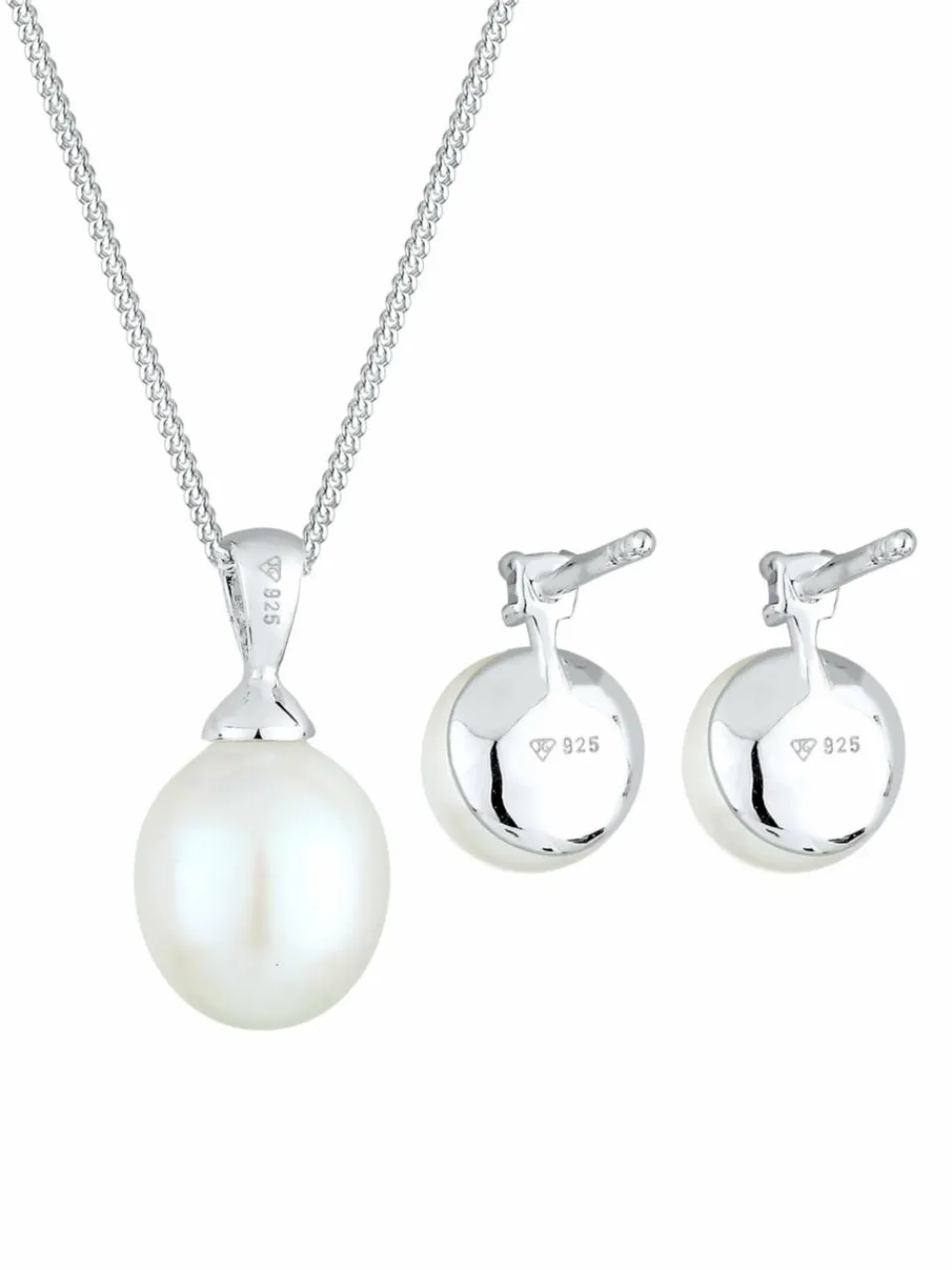 Elli Diamonds Schmuck<Damen Schmuckset silber uni