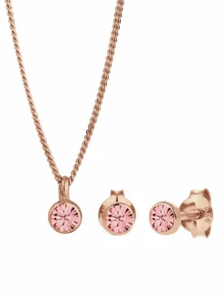 Elli Schmuck<Damen Schmuckset roségold uni