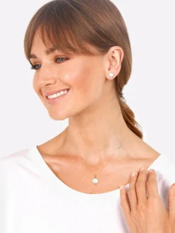 Elli Schmuck<Damen Schmuckset gold uni