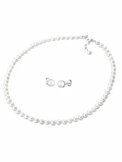 Elli Schmuck<Damen Schmuckset silber uni