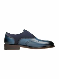 Henry Stevens Slipper<Damen Schnallenschuhe – Ella FBSM blau uni