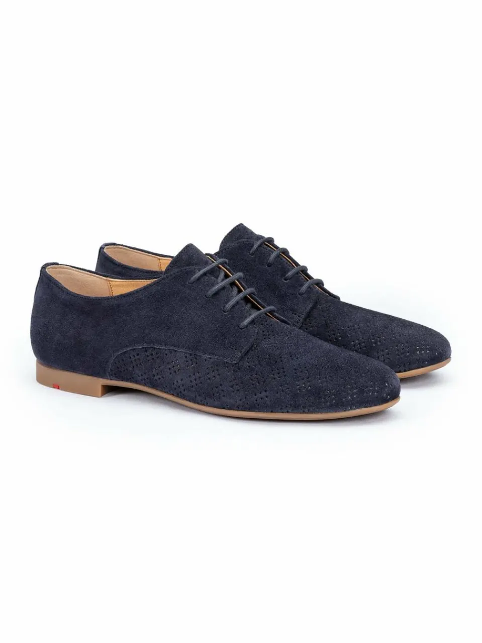 Lloyd Schnürschuhe<Damen Schnürschuh blau uni