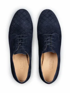 Lloyd Schnürschuhe<Damen Schnürschuh blau uni