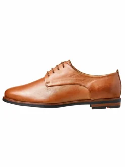 Lloyd Schnürschuhe<Damen Schnürschuh cognac uni