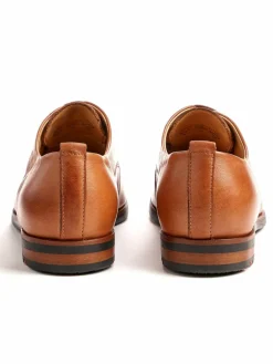 Lloyd Schnürschuhe<Damen Schnürschuh cognac uni