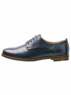 Lloyd Schnürschuhe<Damen Schnürschuh blau uni
