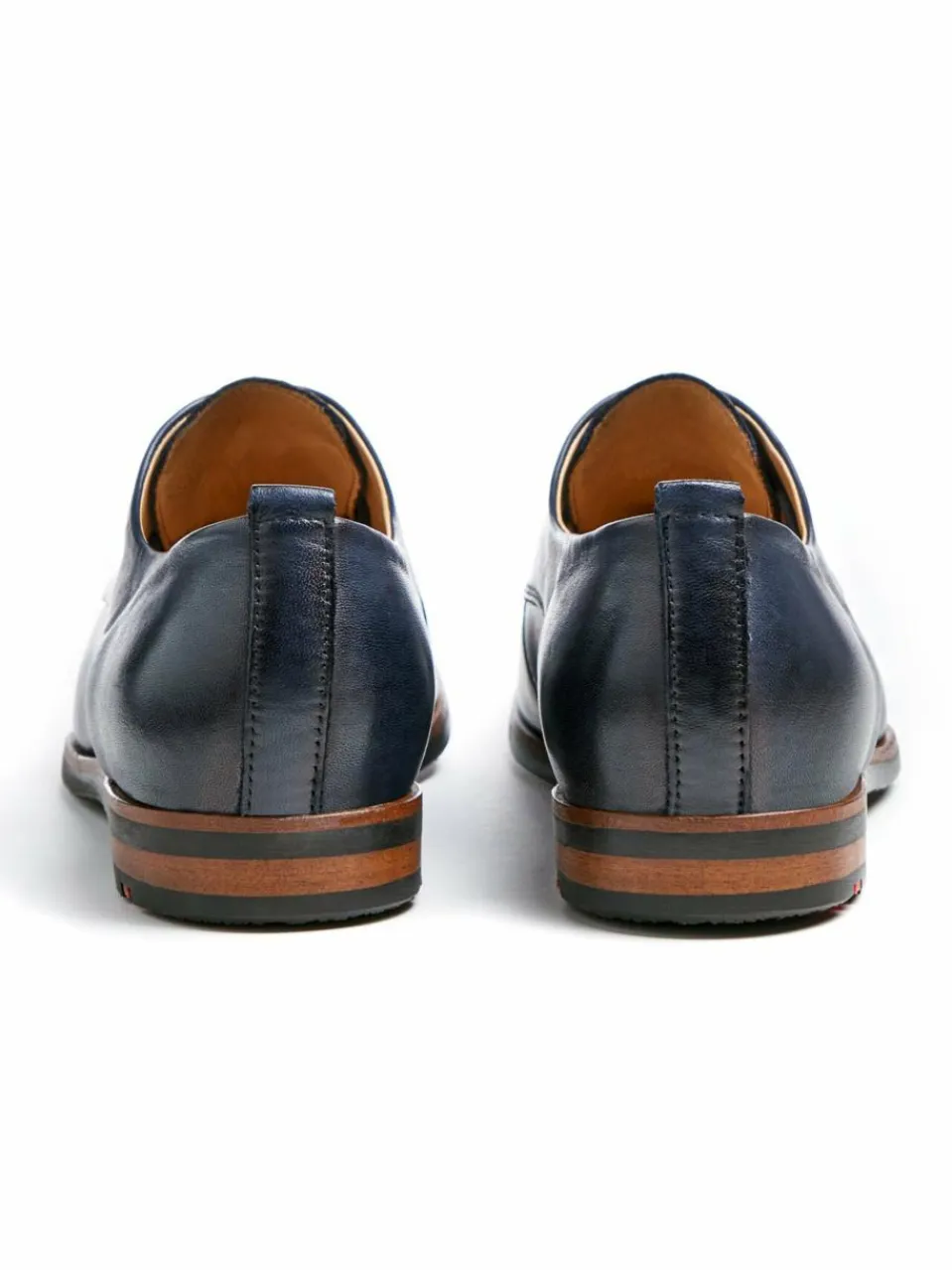 Lloyd Schnürschuhe<Damen Schnürschuh blau uni