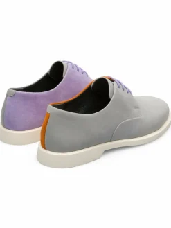 Camper Schnürschuhe<Damen Schnürschuhe - Twins grau uni