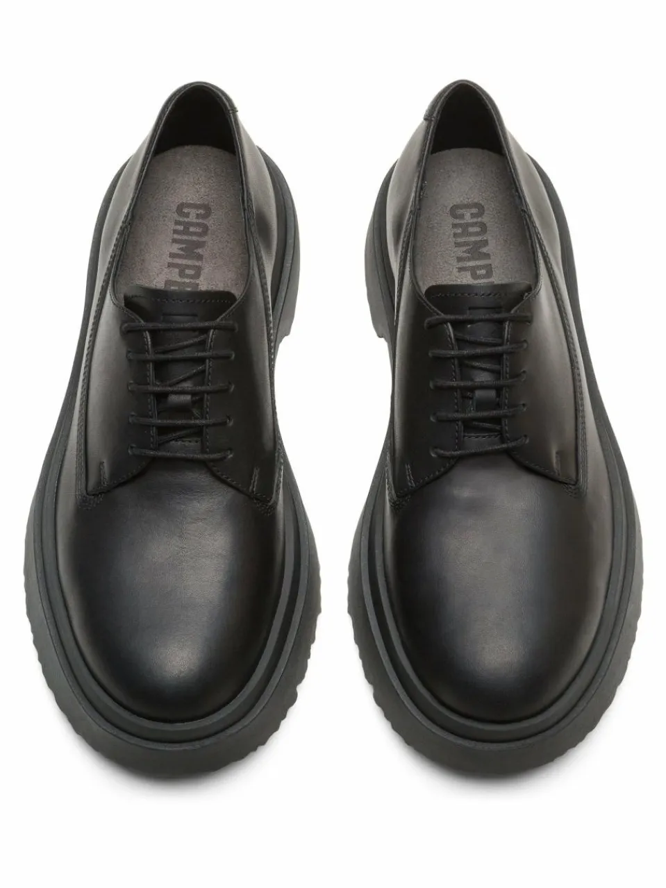 Camper Schnürschuhe<Damen Schnürschuhe - Walden schwarz uni