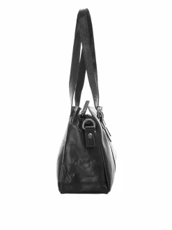 Spikes & Sparrow Taschen & Rucksäcke<Damen Schultertasche schwarz uni