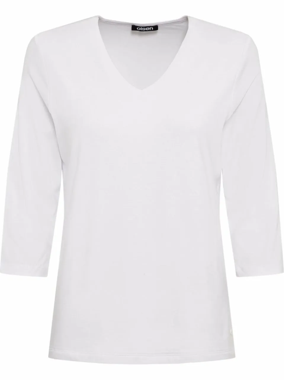 Olsen Shirts & Tops<Damen Shirt weiß uni