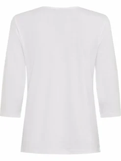 Olsen Shirts & Tops<Damen Shirt weiß uni