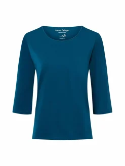 Franco Callegari Shirts & Tops<Damen Shirt petrol uni