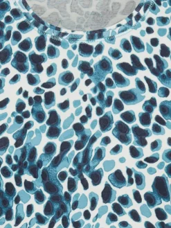 Olsen Shirts & Tops<Damen Shirt blau bedruckt